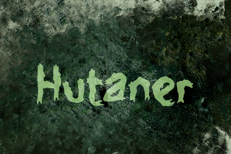 h Hutaner Font