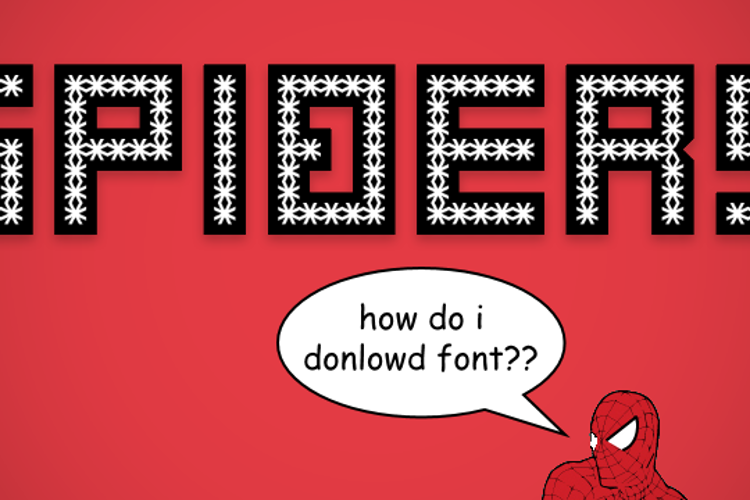 Spiderling Font