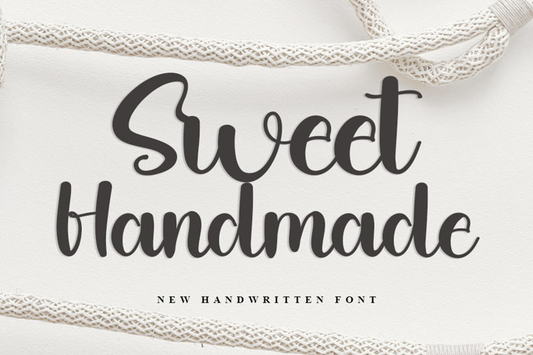Sweet Handmade Font