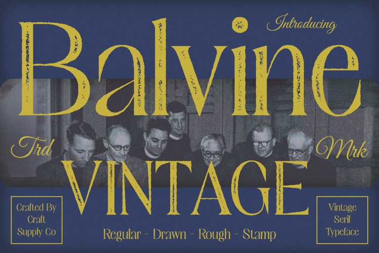 Balvine Vintage Font