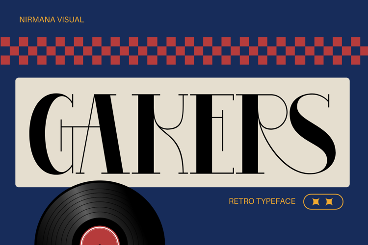 Gakers Retro Font