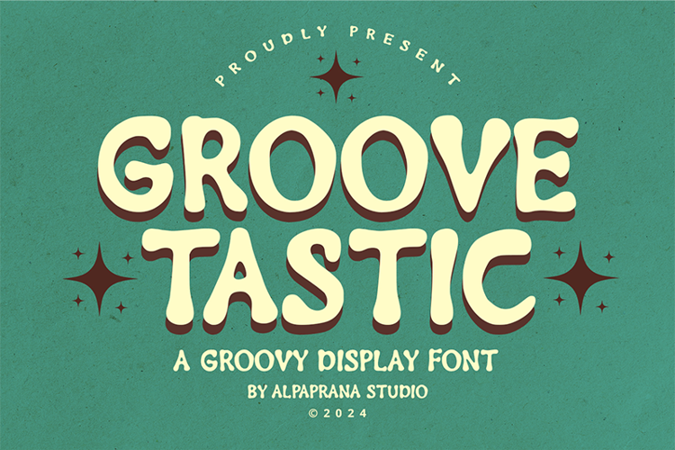Groovetastic Font | Alpaprana | FontSpace