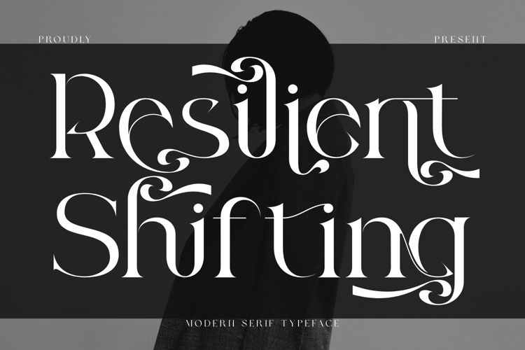 Preview of Resilient Shifting Font