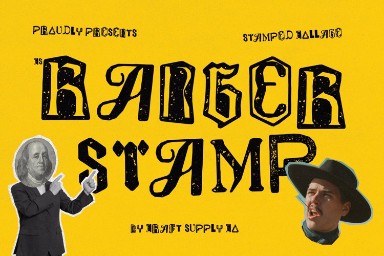 Preview of CS Ranger Stamp Font