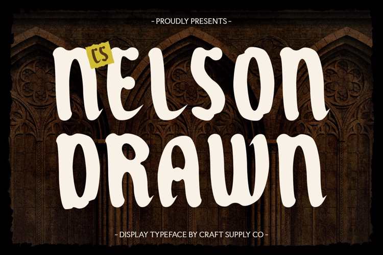 Preview of CS Nelson Drawn Font