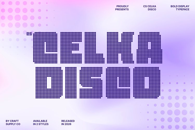 Preview of CS Celka Disco Font