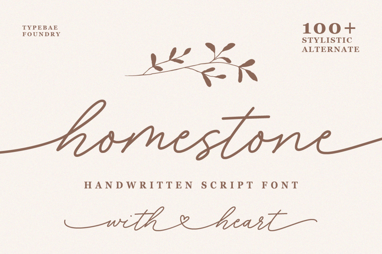 Homestone Font