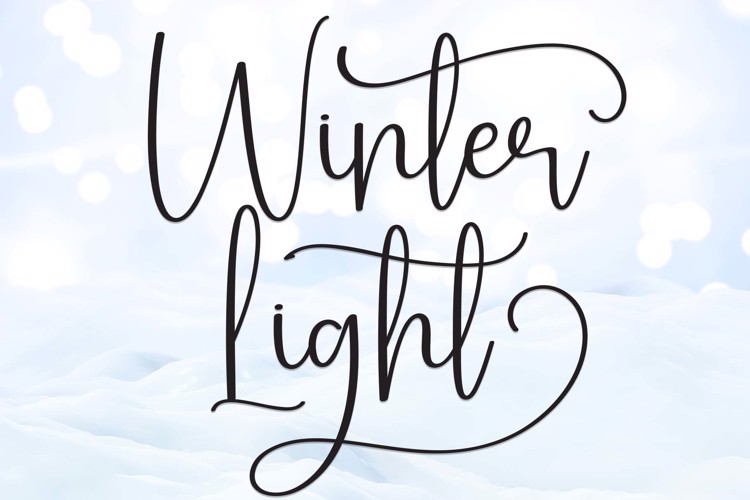 Winter Light Font