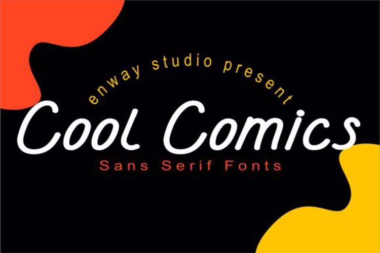 Cool Comics Sans Serif Font