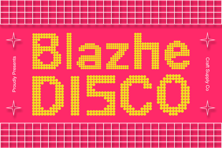 Blazhe Disco Font