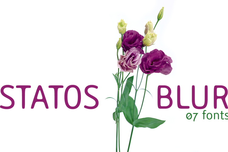 Preview of Statos Font
