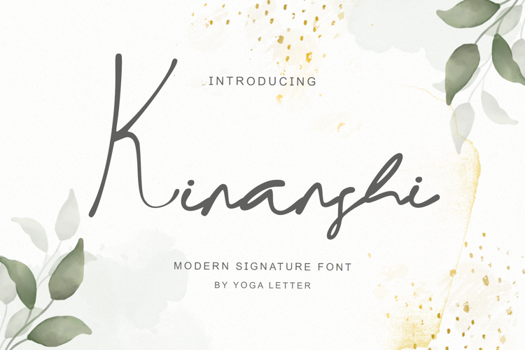 Kinanshi Font