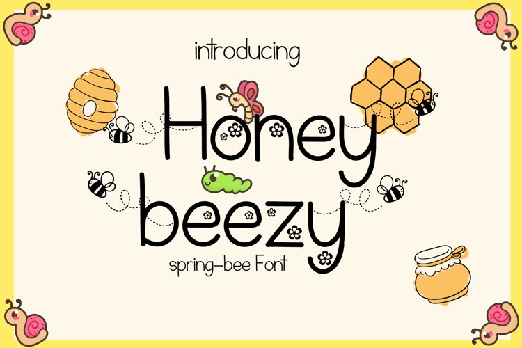 Honey Beezy Font