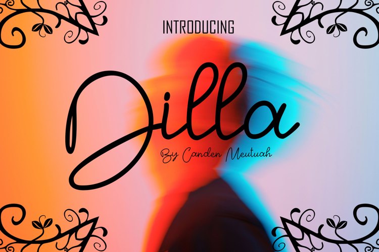 Preview of Dilla Font
