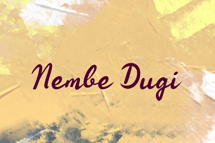 Preview of n Nembe Dugi Font