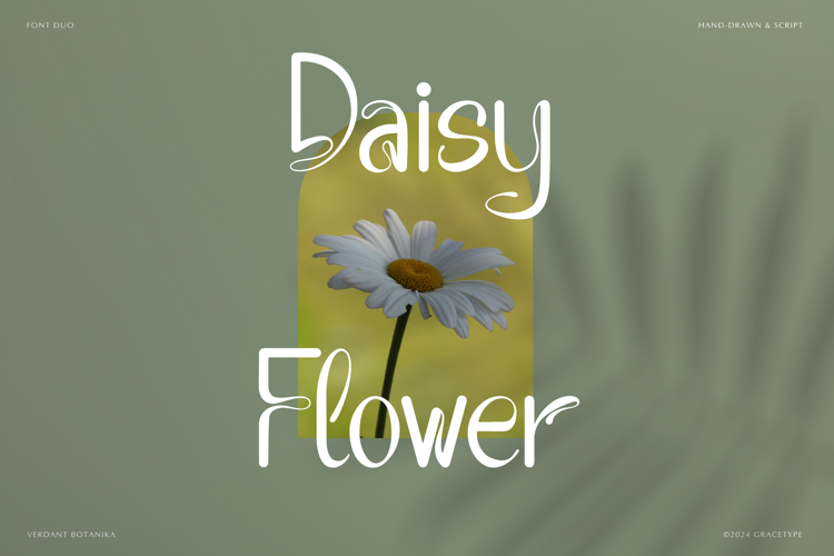 Preview of Verdant Botanika Font