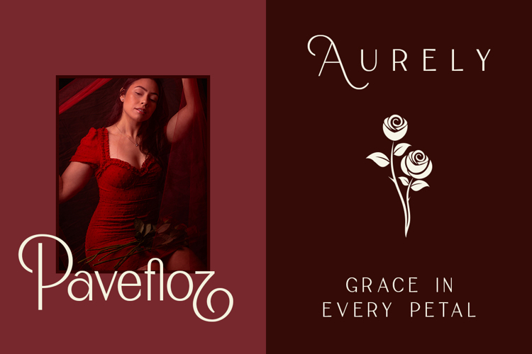 Preview of The Pavefloz Font