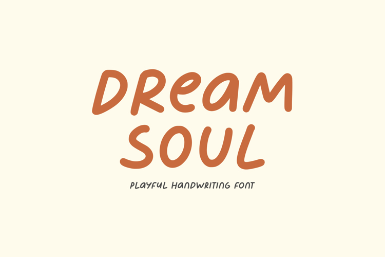 Preview of Dream Soul Font