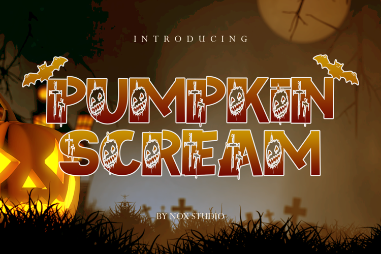 Pumpkin Scream Font