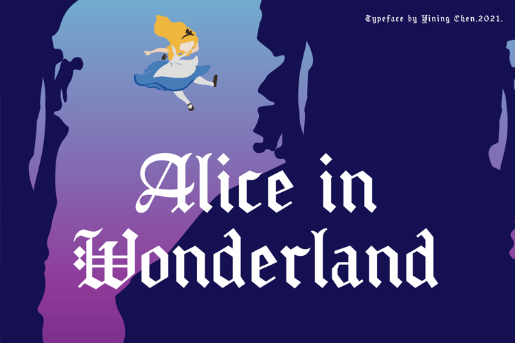 Alice in Wonderland Font