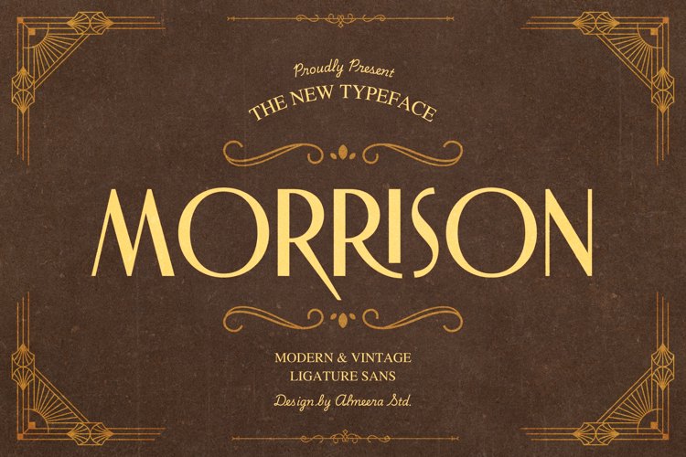 Preview of Morrison Font