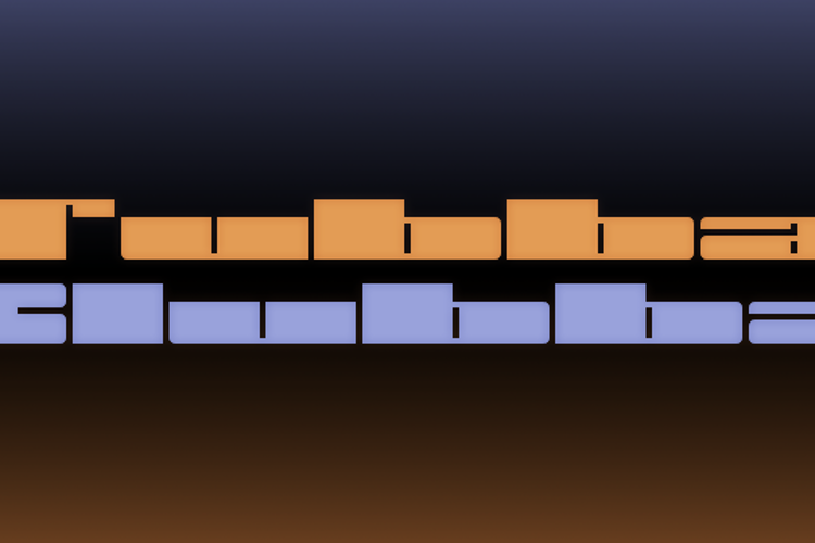Tubba Blubba Font