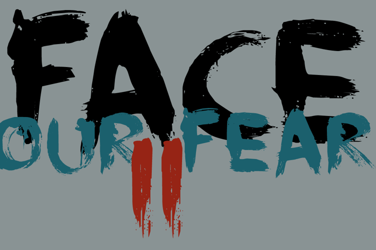 DK Face Your Fears II Font