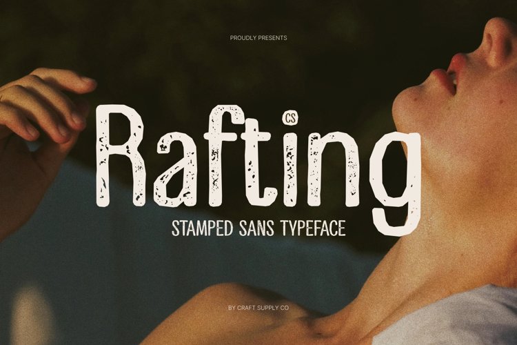 Preview of CS Rafting Stamp Font