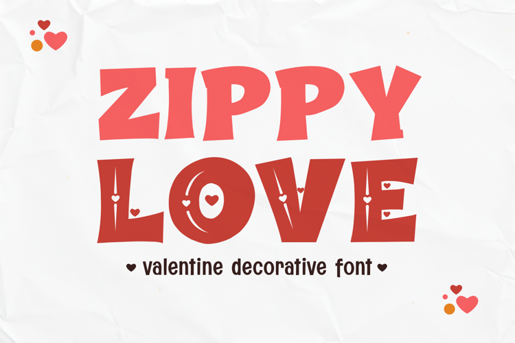 Preview of Zippy Love Font