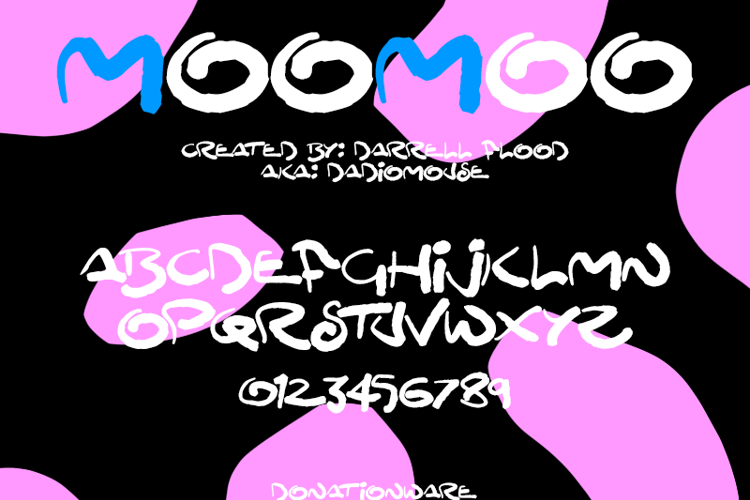 MooMoo Font