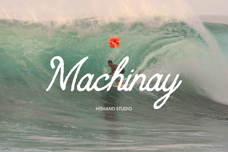 Preview of Machinay Font