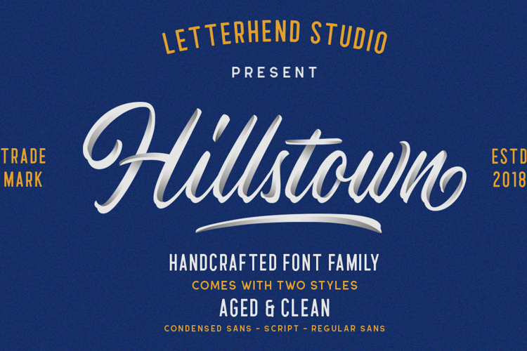 Hillstown Clean DEMO Font