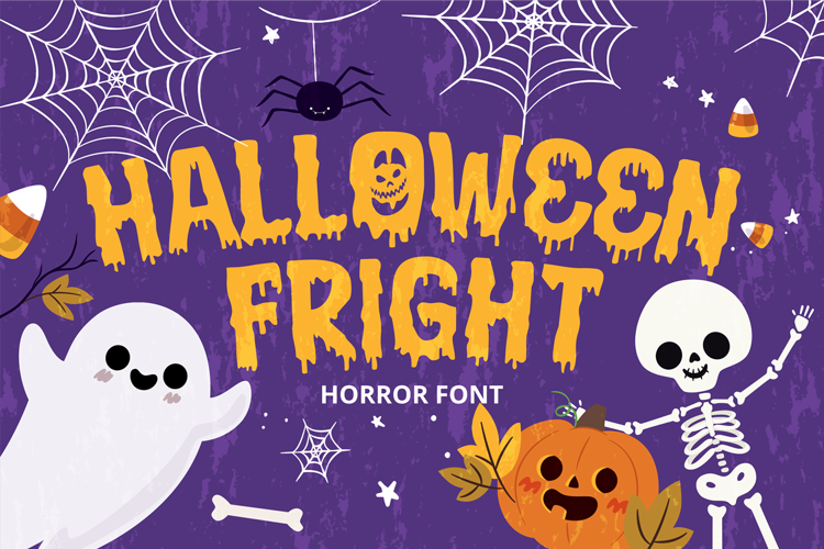 Halloween Fright Font