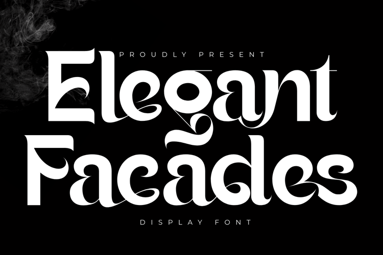 Elegant Facades Font