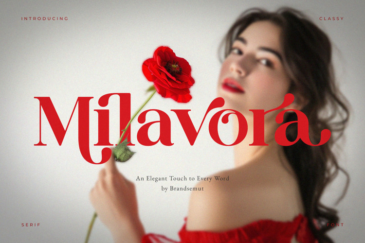 Preview of Milavora Font