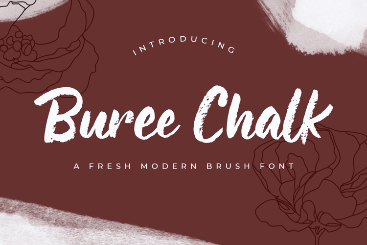 Buree Chalk Font