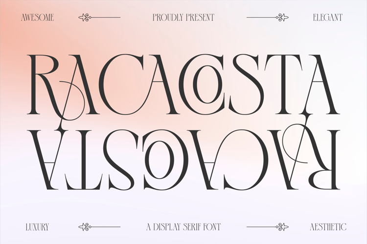 BKR Racacosta Font