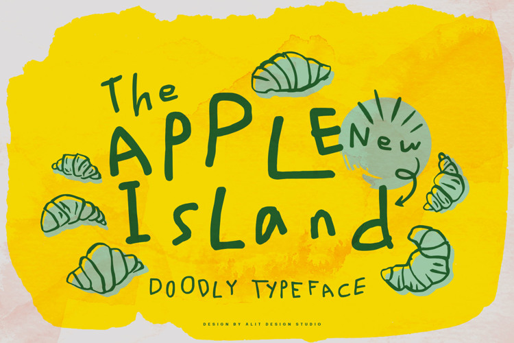 Apple New Island Font