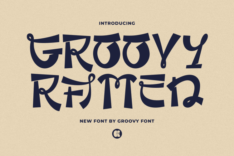 Groovy Ramen Font