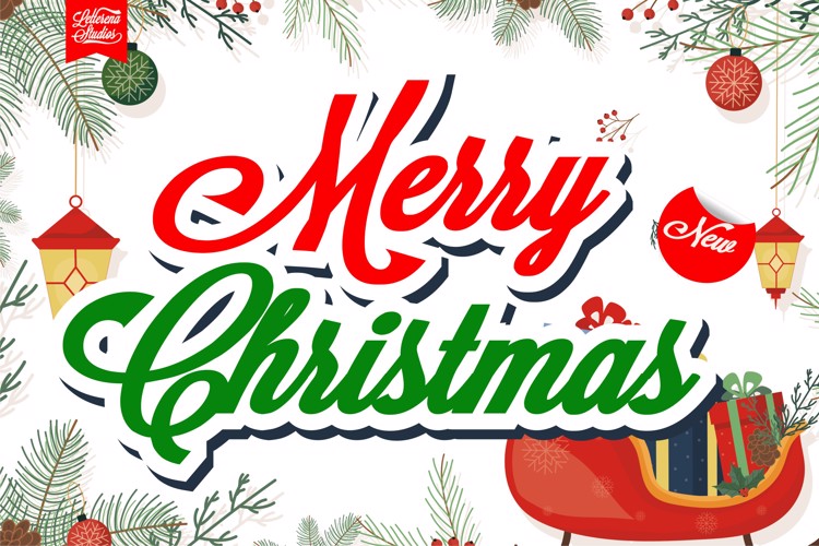 Merry Christmas Font