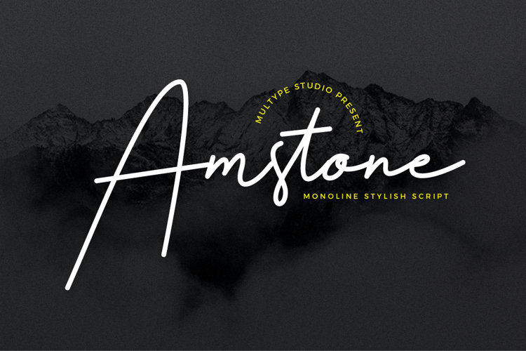 Amstone Font