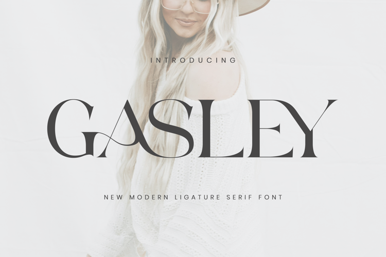 Preview of Gasley Font