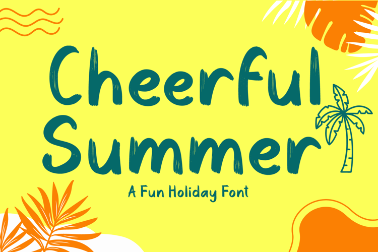Cheerful Summer Font