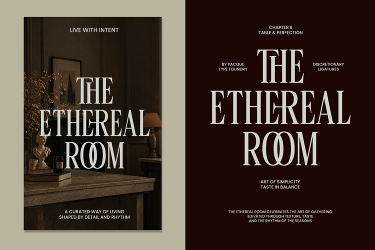 Preview of Linneva DEMO Font
