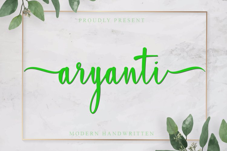 Aryanti Font