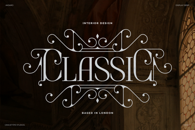 Preview of Aksaro Font