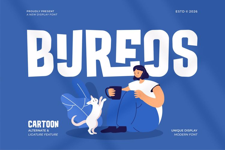Preview of Bureos Font