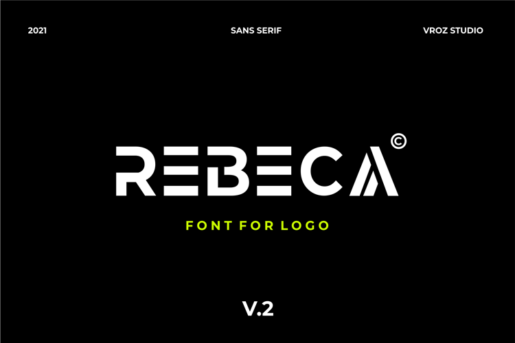 Preview of REBECA Font