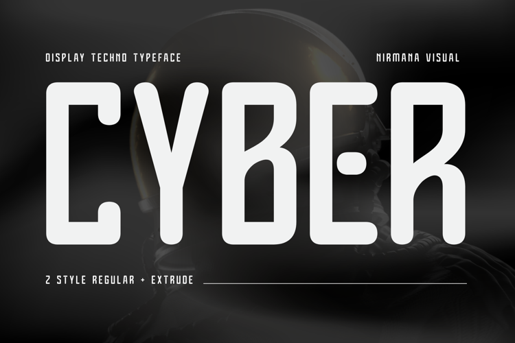 Cyber Techno Demo Font