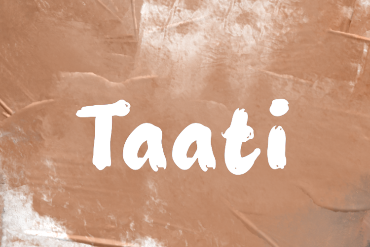 t Taati Font